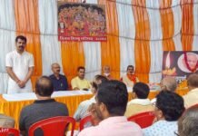 विश्व हिंदू परिषद उन्नाव के द्वारा बाबू स्वर्गीय कल्याण सिंह जी के श्रद्धांजलि सभा का आयोजन