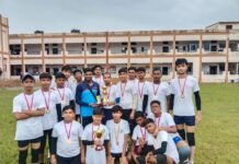 कौशांम्बी टीम के द्वारा लखीमपुर खीरी में कबड्डी प्रतियोगिता में जीता गया स्वर्ण पदक जनपद में खुशी की लहेर*