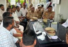 एसडीएम व सीओ की अध्यक्षता में पश्चिम शरीरा थाने में संपन्न हुई पीस कमेटी की बैठक