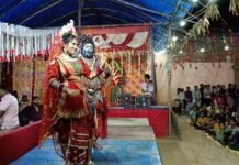 *नव दुर्गा पूजा पंडाल में मिस पूजा जागरण कमेटी ने मचाया धमाल*