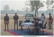 दोस्तीनगर प्रशिक्षण केंद्र में रिक्रूट आरक्षियों की बीपीईटी परीक्षा का एएसपी उत्तरी ने किया निरीक्षण, व्यवस्थाओं का लिया जायजा, दिए आवश्यक दिशा-निर्देश