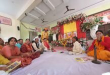 भाजपा जिलाध्यक्ष अनुराग अवस्थी के कार्यकाल का एक वर्ष पूर्ण, सुंदरकांड पाठ व होली स्नेह मिलन में उमड़ा जनसैलाब