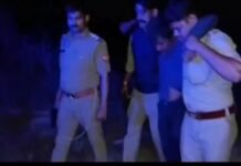 उन्नाव में पुलिस और गोवंश तस्करों के बीच मुठभेड़, एक घायल, दो गिरफ्तार, एक फरार