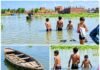 उन्नाव में गंगा का रौद्र रूप: 113.07 मीटर पहुंचा जलस्तर, गांवों की दहलीज तक पहुंचा पानी